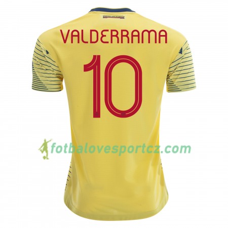 Kolumbie Carlos Valderrama 10 Domácí Copa América 2019 - Fotbalové Dresy (S/S)